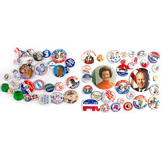 Vintage Group 60 Gerald Ford Campaign Buttons