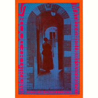 Vintage The Doors Fillmore San Francisco Poster