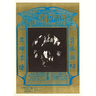 Vintage Grateful Dead Golden Road Poster