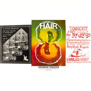 Hot Tuna The Red Legs Hair at the Orpheum Concert Posters
