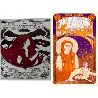 Western Front Morning Glory Quick Silver & Big Brother Concert Posters