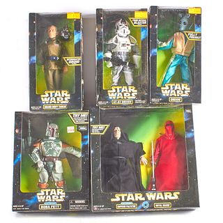 Lot of 12" 1997 Kenner Star Wars Action Collection Toys