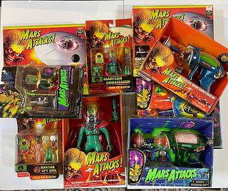9 Treadmasters 1996 Mars Attacks Toys Saucer Disintegrator Ambassador