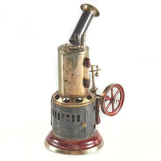 Antique Weeden Toy Vertical Live Steam Engine
