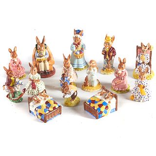 Collection of Royal Doulton Bunnykin Figures