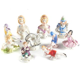 Vintage Porcelain Half Dolls