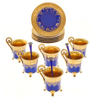 Carlsbad Porcelain Demi-Tasse Set