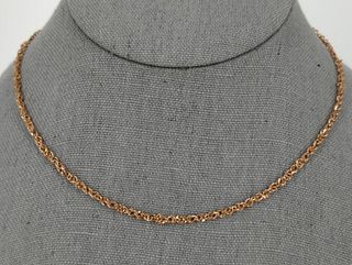 14kt Rose Gold Necklace