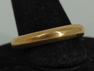 14kt Yellow Gold Ring From Art Carved