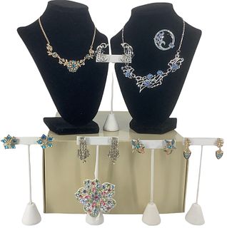Vintage Rhinestone & Crystal Fashion Jewelry