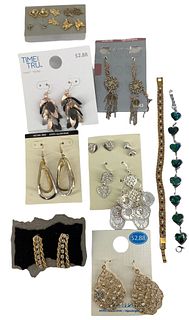 Box Lot Of Fashion Jewelry & Accessories