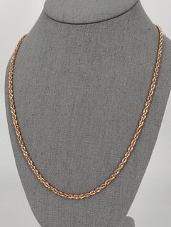 14kt Rose Gold Chain