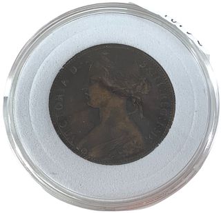 1872 UK Penny