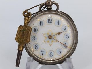 Antique Key Wind Pocket Watch