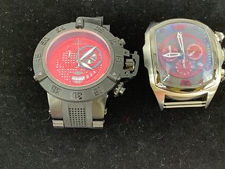 Two Invicta Wrist Watches