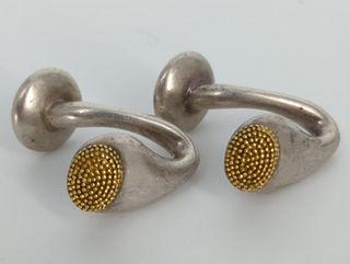 One Pair Of Sterling Silver Cufflinks From Links Of London