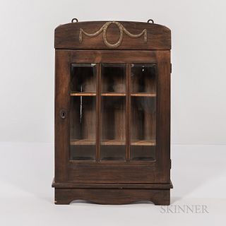 Art Nouveau Apothecary Hanging Cabinet