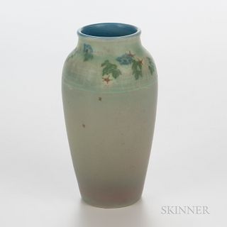 Carrie F. Steinle for Rookwood Pottery Floral Vase