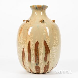 Auguste Delaherche (1857-1940) Stoneware Vase