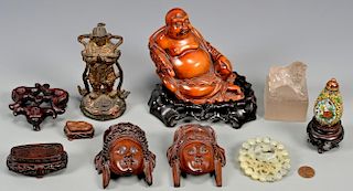 Group Asian Decorative Items, 7 pcs.
