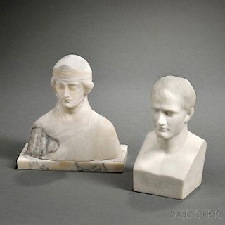 Two Diminutive Busts