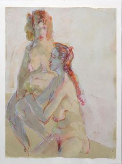Hank Virgona - Untitled (Two Female Nudes)