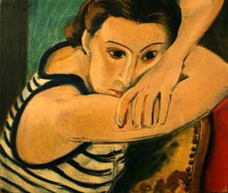 Henri Matisse (After) - Blue Eyes