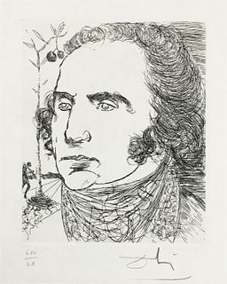 Salvador Dali - George Washington