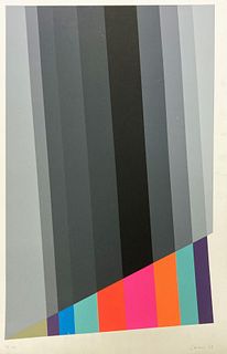 Eugenio Carmi - Color Serigraph