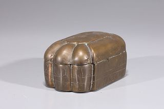 Antique Indian Brass Box