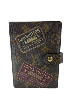 Louis Vuitton Limited Edition Monogram Labels Agenda