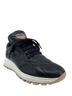 Prada Leather Allacciate Sneakers Size 9