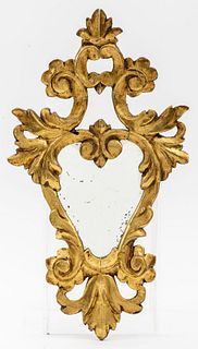 Rococo Style Gilt Mirror