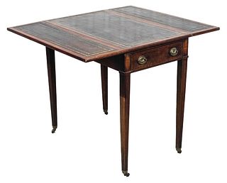 Regency Style Mahogany Pembroke Table