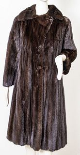 Paul Anton Furs Mink Full-Length Coat