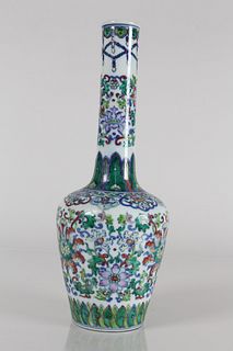 A Chinese Ancient-framing Fortune Porcelain Vase 