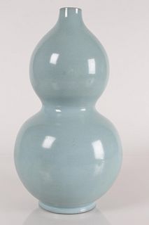 A Chinese Calabash-fortune Porcelain Vase 