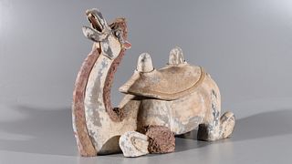 Large Chinese Ceramic Camel