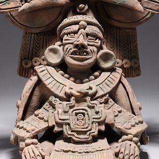 Pre-Columbian Style Figural Vessel
