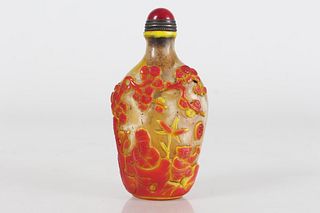 Chinese Story-telling Fortune Snuff Bottle 