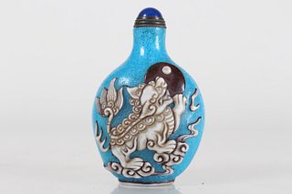 Chinese Myth-beast Fortune Snuff Bottle 