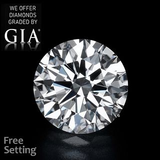 1.55 ct, F/VVS1, Round cut GIA Graded Diamond. Appraised Value: $49,100 