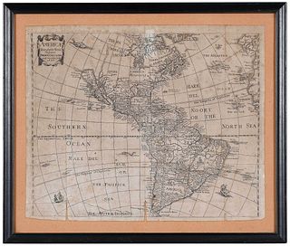 Chetwind - Americae Descriptio Nova, Map
