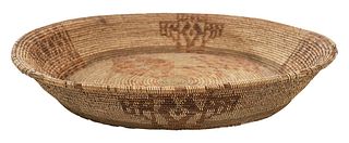 Mission Coiled Basket Tray