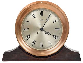 Chelsea Clock Co. Brass Ship's Bell Mantle Clock