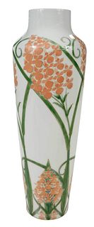 Sevres Art Nouveau Porcelain Vase