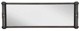 Paul Kiss Attributed Wrought Iron Art Deco Mirror