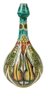 Della Robbia Pottery Vase, Attributed to John Fogo