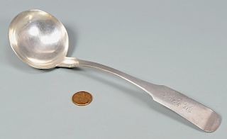B.B. Marsh KY Coin Silver Gravy Ladle