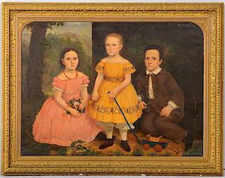 Portrait of the 3 Noyes Children, KY